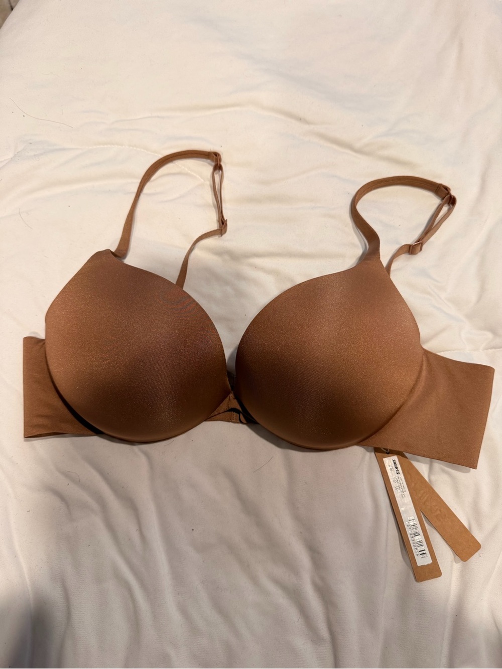 SKIMS Padded T-Shirt Bra in Brown